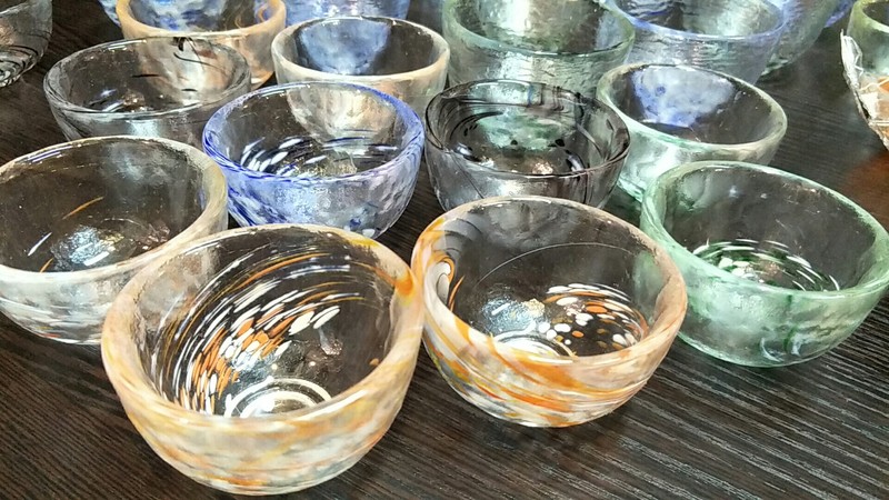 1.8【晓生活】日本带回来的彩色琉璃茶杯